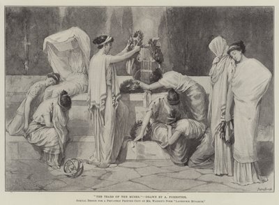 The Tears of the Muses by Amedee Forestier